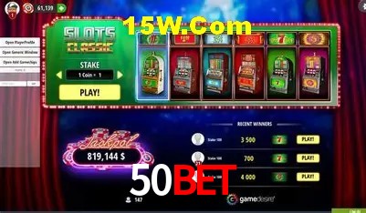 Diretório de Jogos 50Bet
